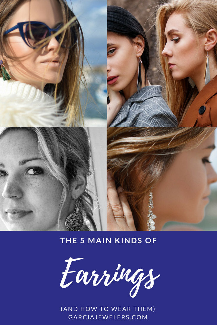 The 5 Main Kinds of Earrings and How To Wear Them