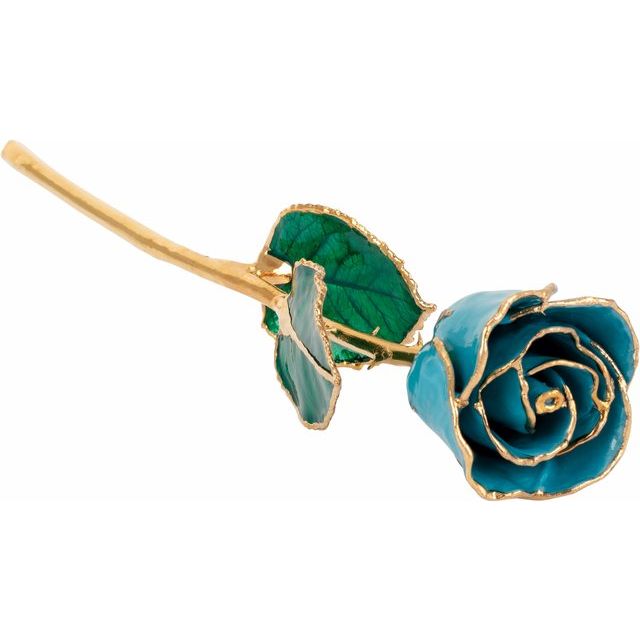 24k Gold Rose - &quot;Aquamarine&quot;