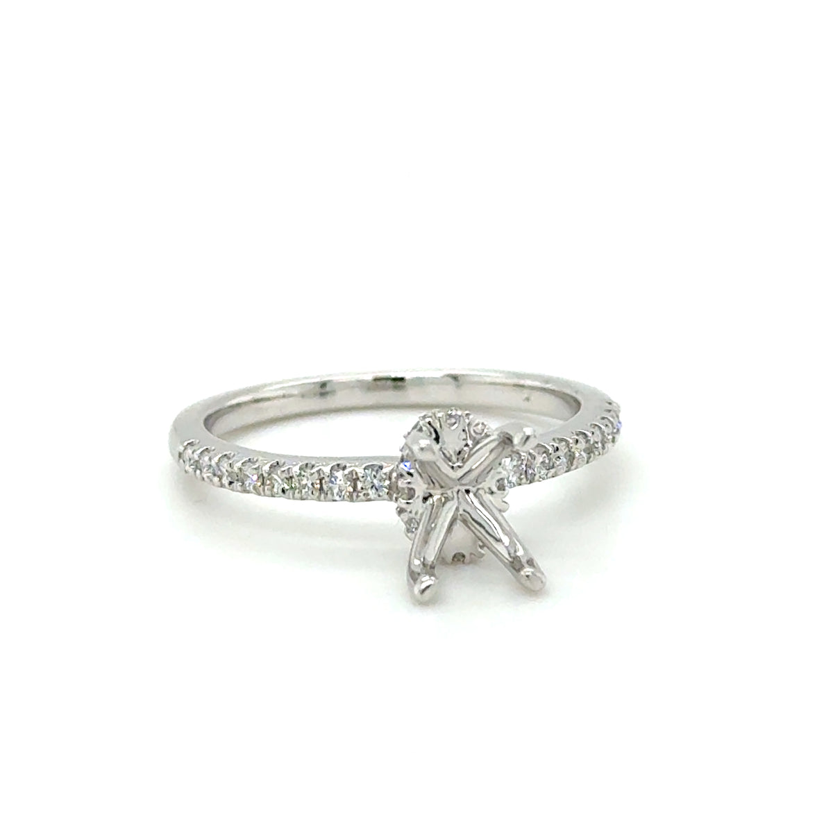 White 14k Ring