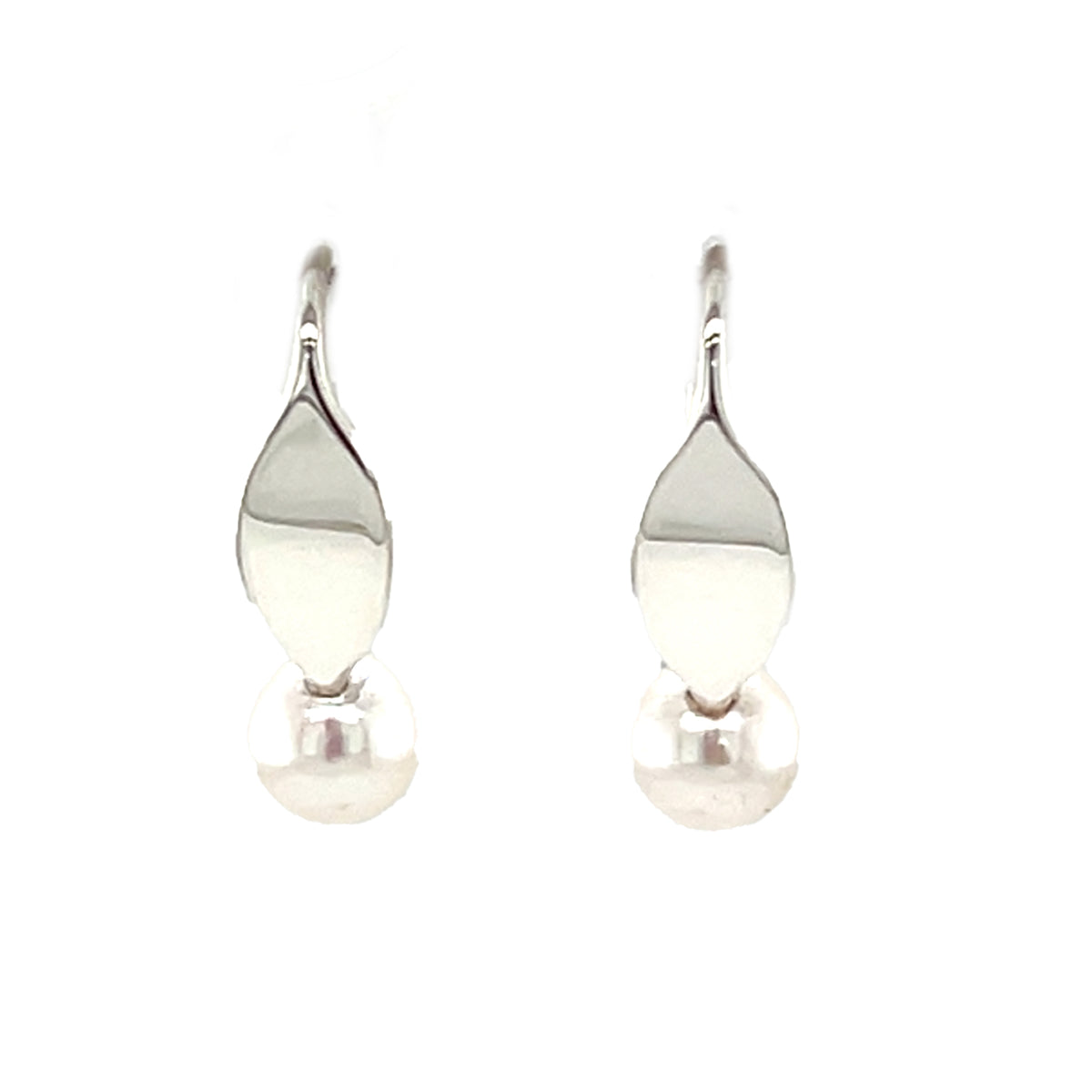 Sterling Silver Fresh Water Pearl Earrings