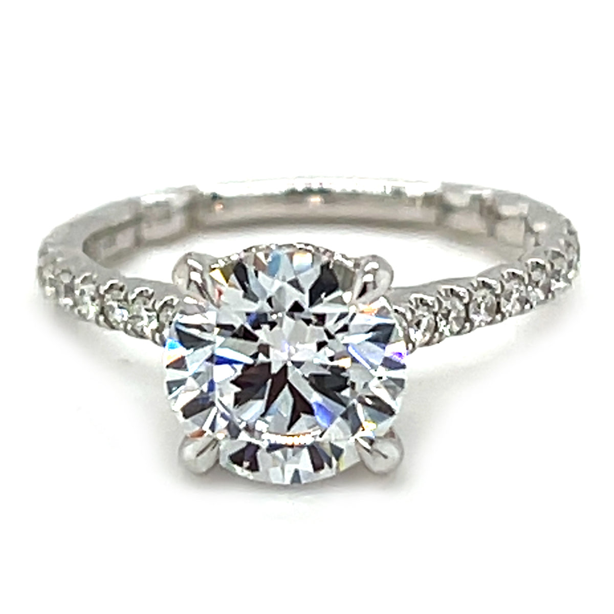 White 14 Engagement Ring