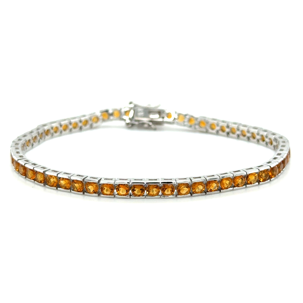 Sterling Silver Citrine Bracelet