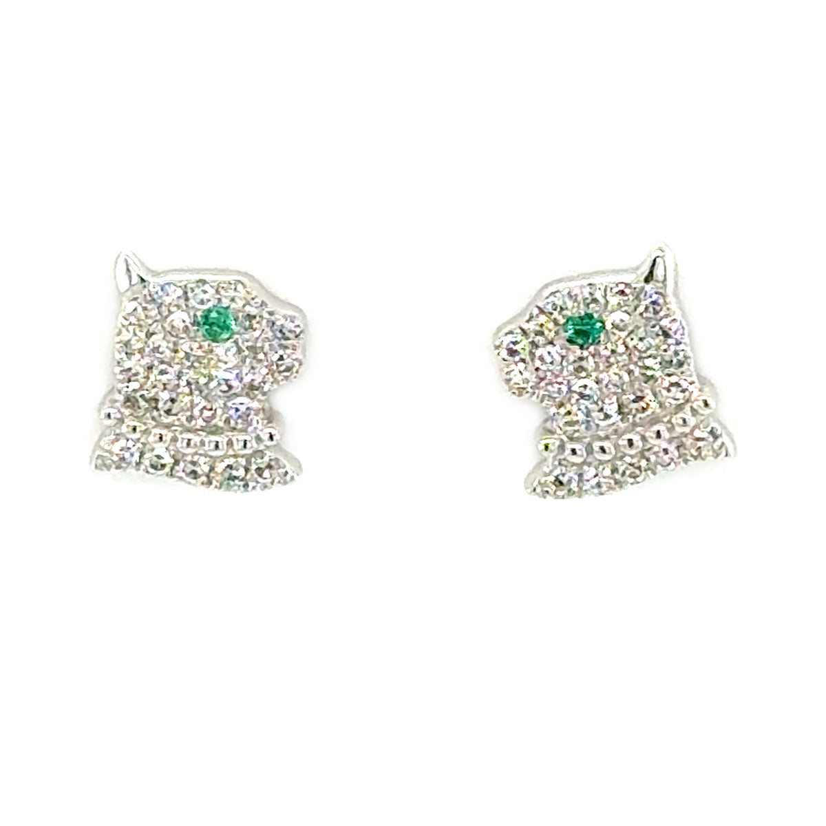 Cat Stud Earrings