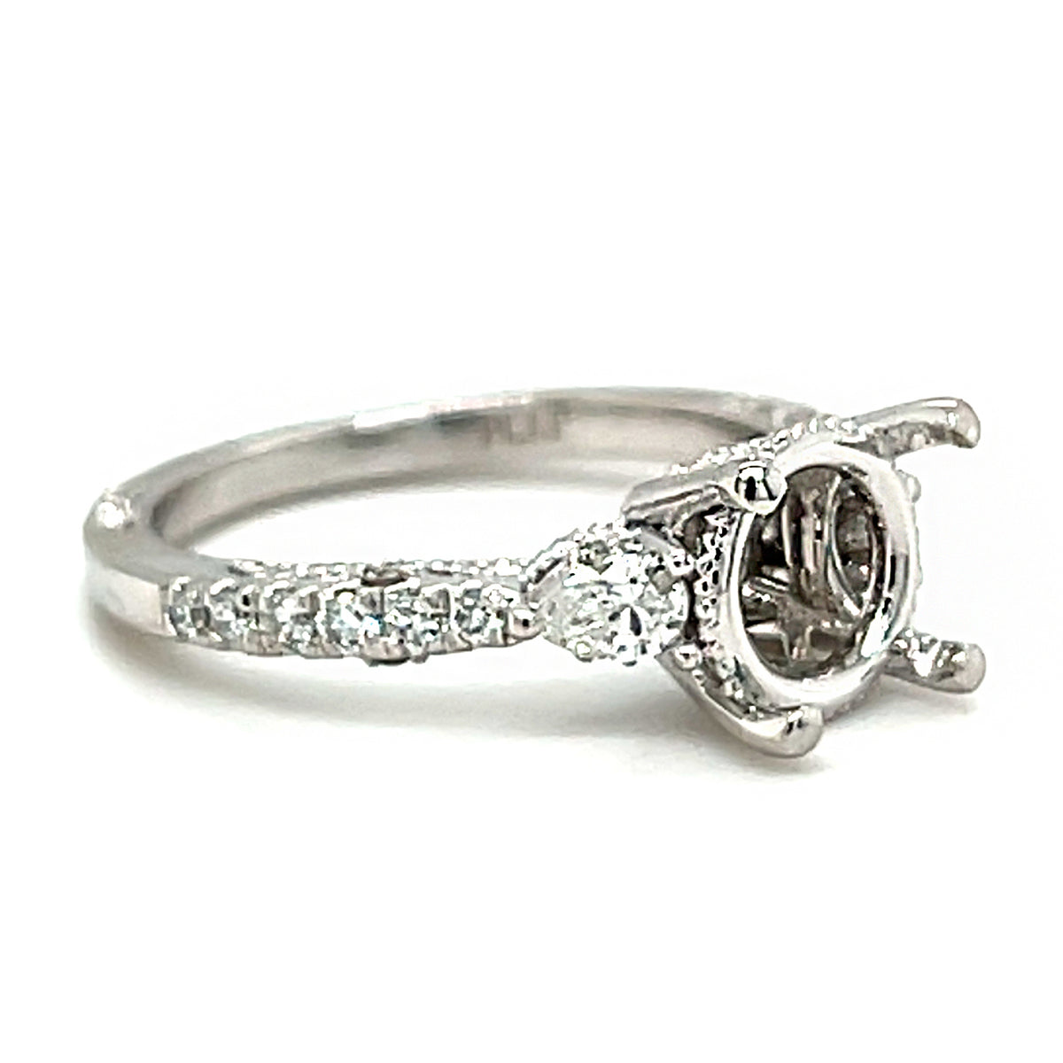 Diamond Semi-Mount Ring
