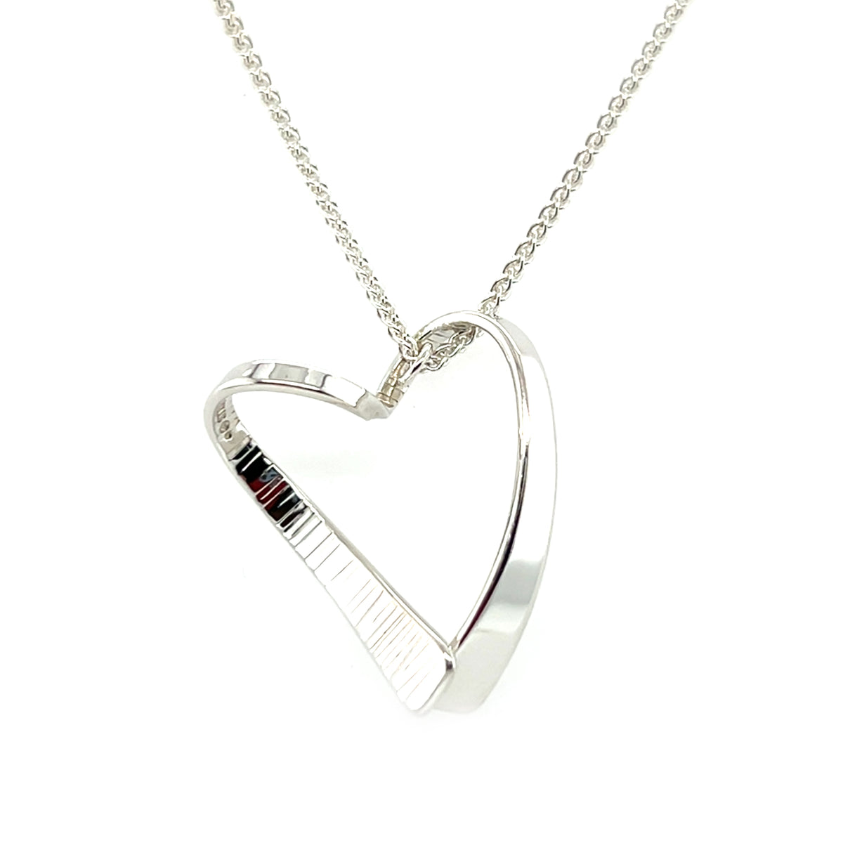 Sterling Silver Pendant Heart