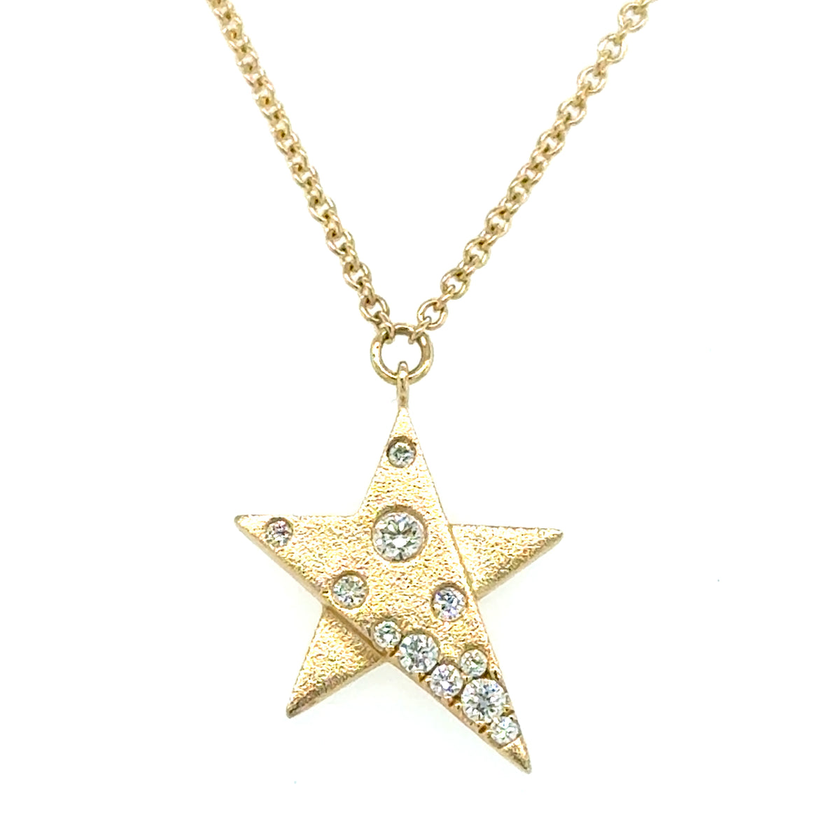 Yellow 14 Karat Star Pendant