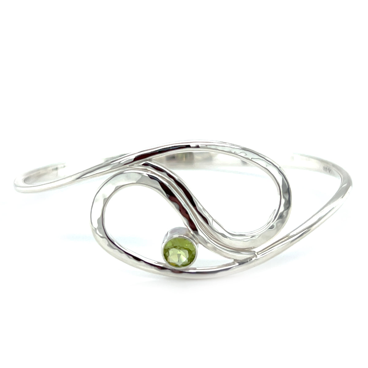 Sterling Silver Peridot Bracelet