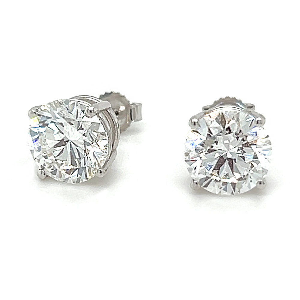 4cttw Lab Grown Diamond Earrings