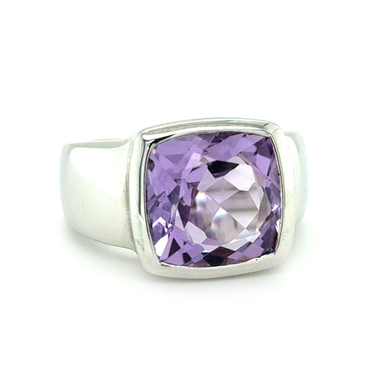 Sterling Silver Amethyst Ring