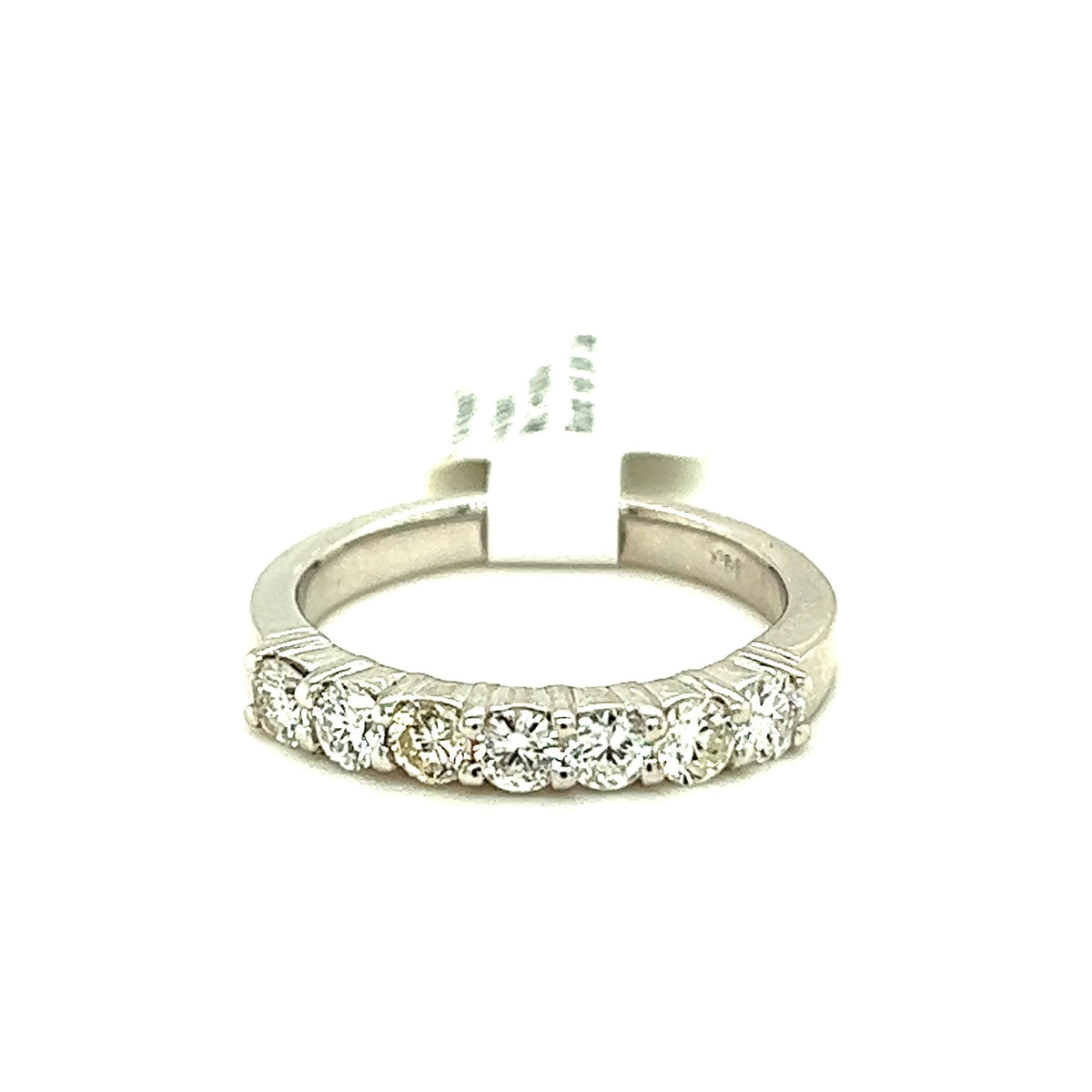 7 Stone Diamond Band Ring