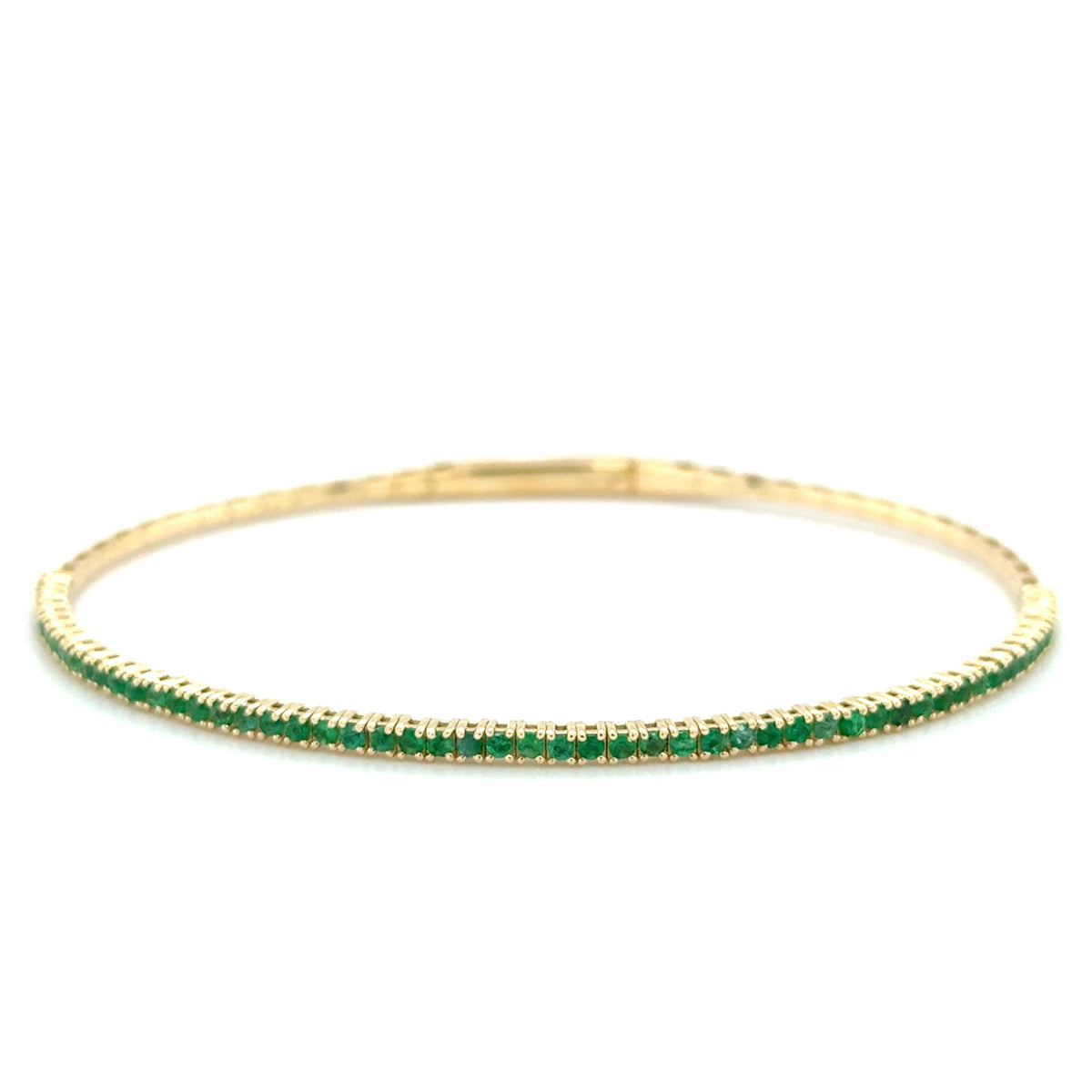 Yellow 14 Karat Flex Bracelet